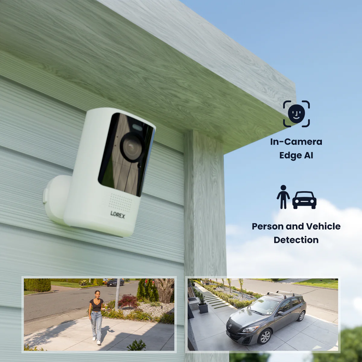 Lorex 4K Spotlight Battery Wi-Fi Security Camera - Image 3