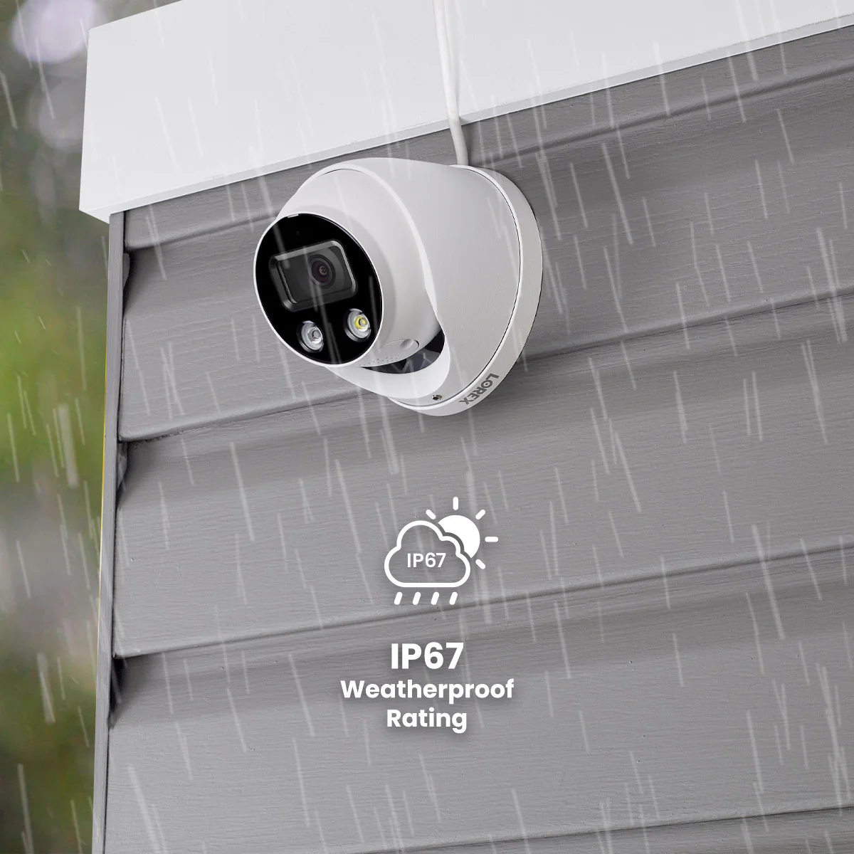 Lorex 4K 16-Channel (8 Wired 8 Fusion Wi-Fi) 2TB NVR with Smart Deterrence IP Dome Cameras with 2K Pan-Tilt Indoor Camera and 2K Wired Doorbell - Image 4