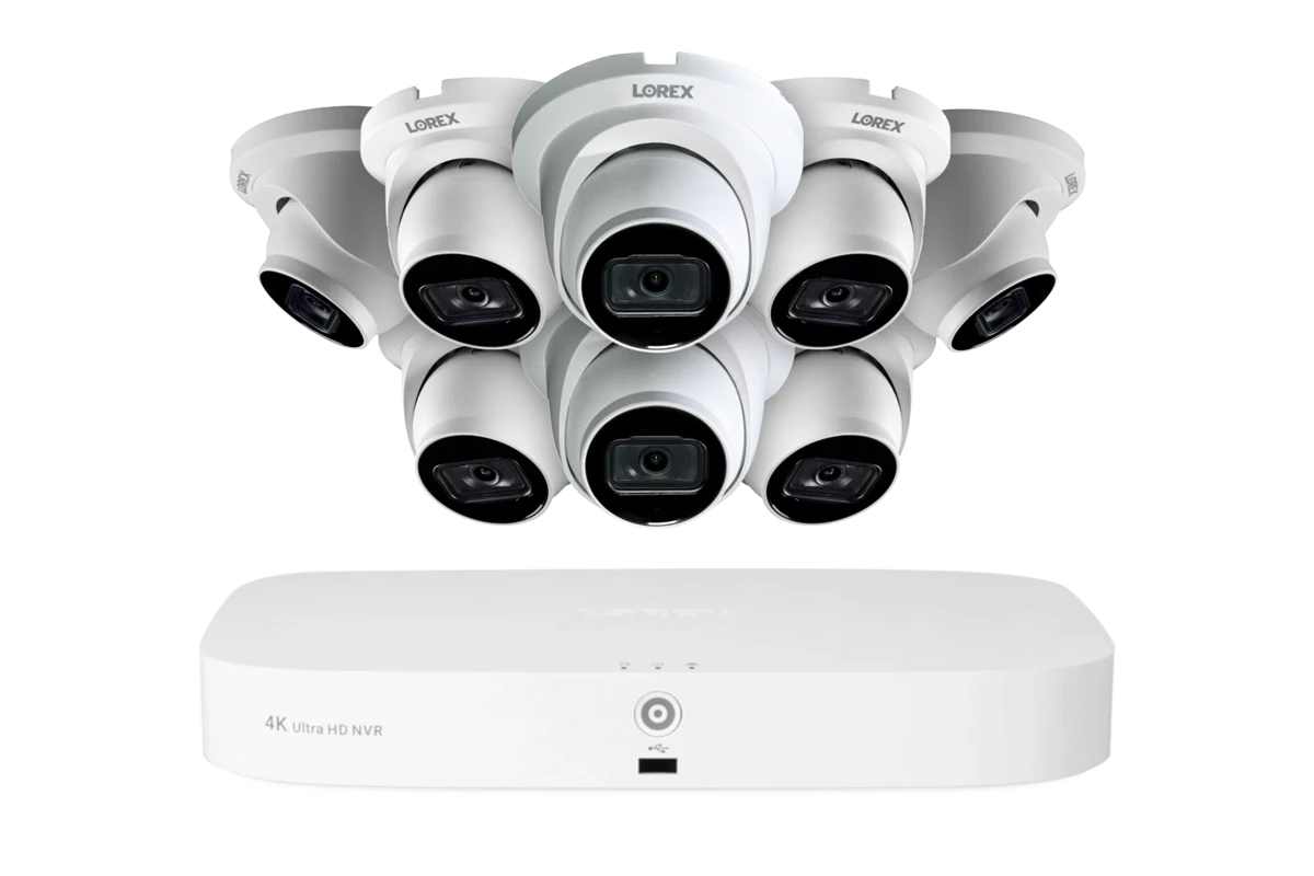 Lorex Fusion Series 4K 16 Camera Capable (8 Wired + 8 Fusion Wi-Fi) 2TB Wired NVR System with A14 IP Dome Cameras - Image 3